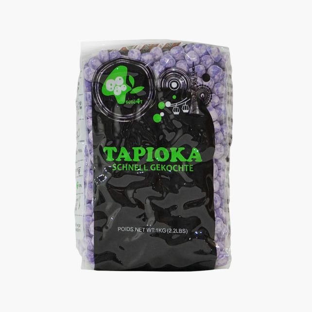 BOBOQ - PERLES DE TAPIOCA SAVEUR TARO A CUIRE SACHET 1KG