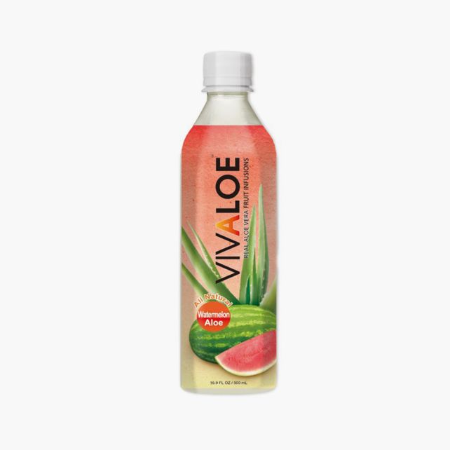 VIVALOE - BOISSON ALOE VERA PASTEQUE BOUTEILLE 500ML x 12