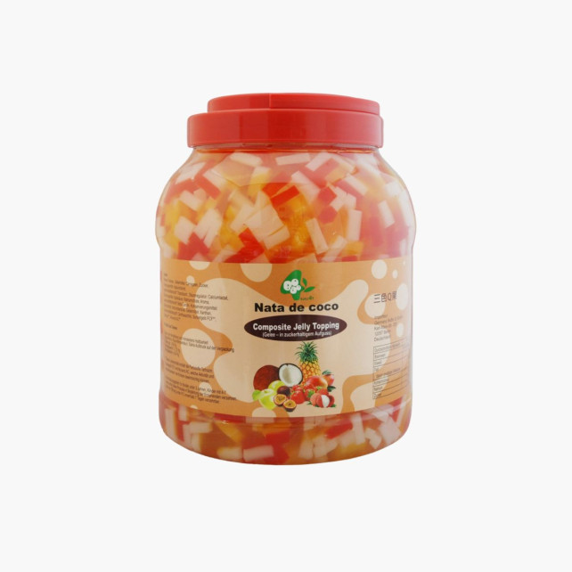 BOBOQ - GELEE MULTIFRUIT NATA DE COCO COMPOSITE JELLY 3.8KG