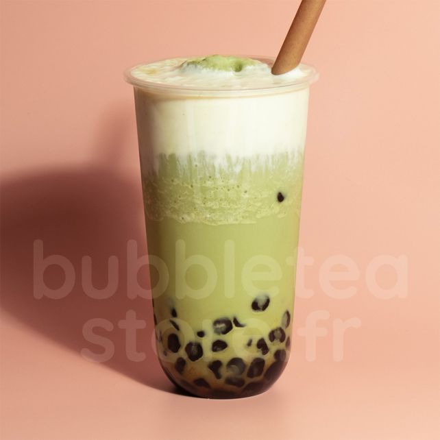 BOBOQ - BUBBLE TEA POUDRE MATCHA VEGAN POCHE 1KG BOBOQ - BUBBLE TEA POUDRE MATCHA VEGAN POCHE 1KG