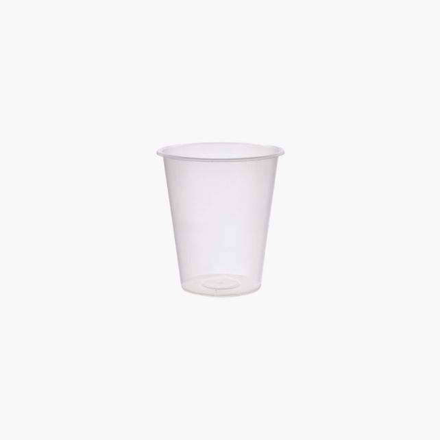OKOCUP - GOBELET REUTILISABLE EN PP TRANSPARENT 7.5OZ-222ML Ø79.5MM x399