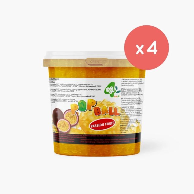 BOBOQ - PERLES DE FRUIT PASSION SEAU 3.2KG