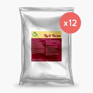 BOBOQ - BUBBLE TEA POUDRE RED BEAN HARICOT ROUGE VEGAN POCHE 1KG
