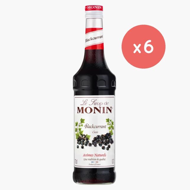 MONIN - SIROP CASSIS BOUTEILLE VERRE 700ML