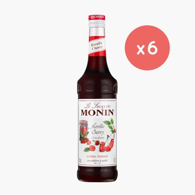MONIN - SIROP CERISE GRIOTTE BOUTEILLE VERRE 700ML