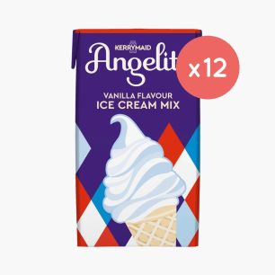 ANGELITO - ICE CREAM MIX GLACE VANILLE BRIQUE 1L x12