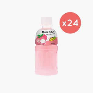 MOGU MOGU - BOISSON LITCHI NATA DE COCO 320ML X24