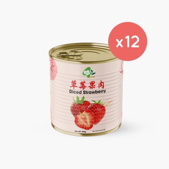 BOBOQ - MORCEAUX DE FRAISE BOITE 850G