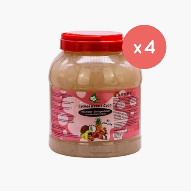 BOBOQ - GELEE LITCHI NATA DE COCO 4KG