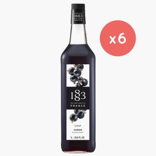 ROUTIN 1883 - SIROP CASSIS 1L BOUTEILLE VERRE