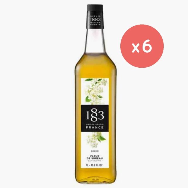 ROUTIN 1883 - SIROP FLEUR DE SUREAU 1L BOUTEILLE VERRE
