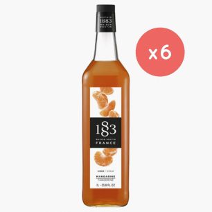 ROUTIN 1883 - SIROP MANDARINE 1L BOUTEILLE VERRE