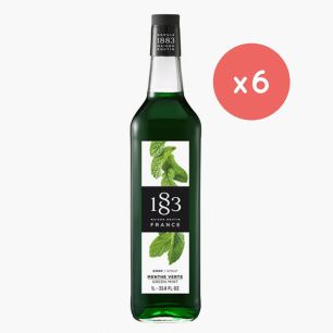 ROUTIN 1883 - SIROP MENTHE VERTE 1L BOUTEILLE VERRE