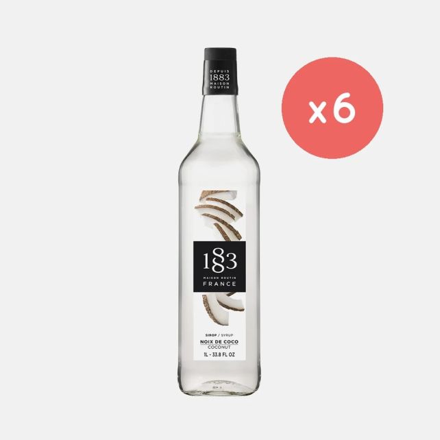 ROUTIN 1883 - SIROP NOIX DE COCO 1L BOUTEILLE VERRE