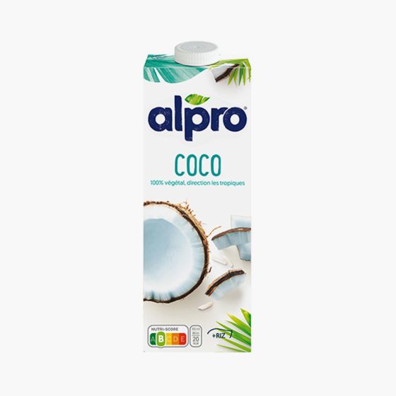 ALPRO - BOISSON VEGETALE COCO BRIQUE 1L x8