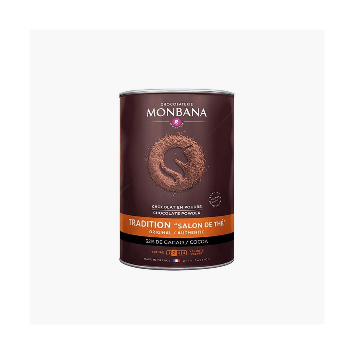 Chocolat en poudre Tradition Salon de thé 20g Monbana – Morg
