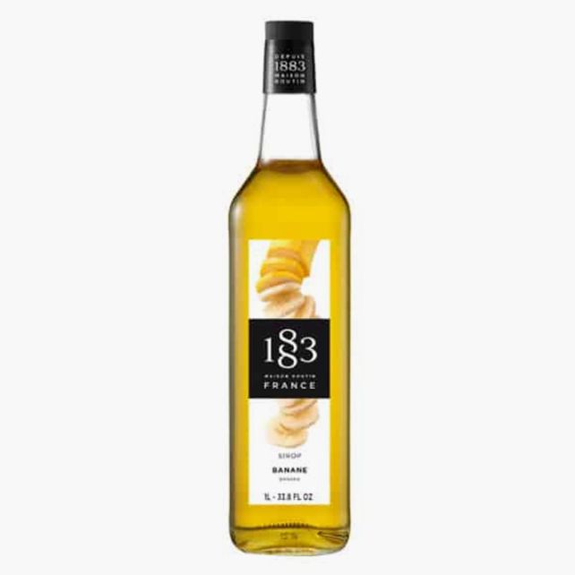 ROUTIN 1883 - SIROP BANANE JAUNE 1L BOUTEILLE VERRE