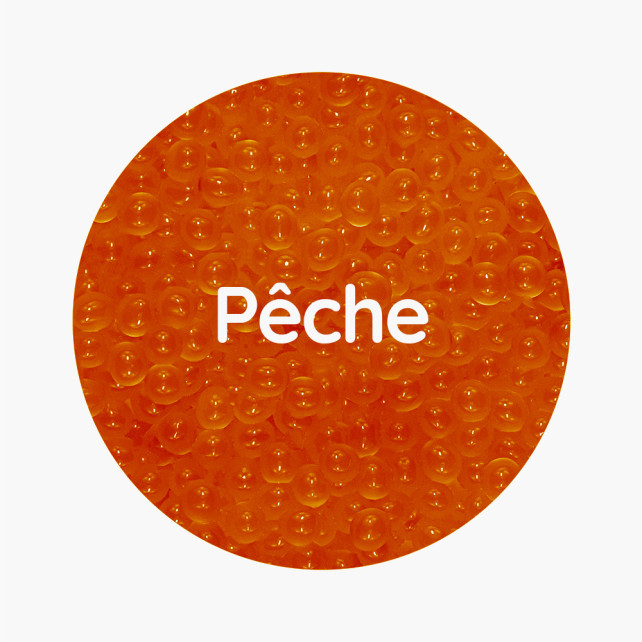 PERLES DE FRUIT PECHE SEAU 950G