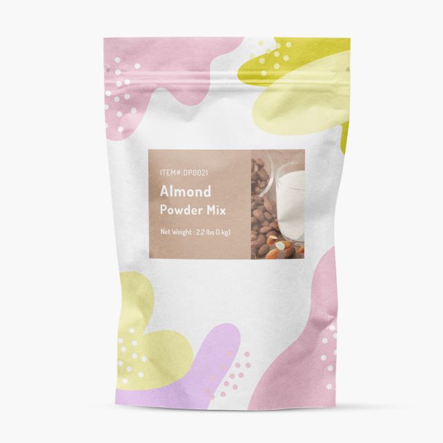 BOSSEN - POUDRE BUBBLE TEA AMANDE POCHE 1KG